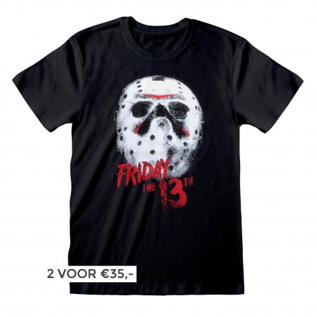 Friday The 13th - White Mask T-Shirt (Unisex)