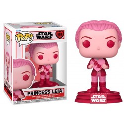 Funko Pop 589 Princess Leia (Valentine), Star Wars
