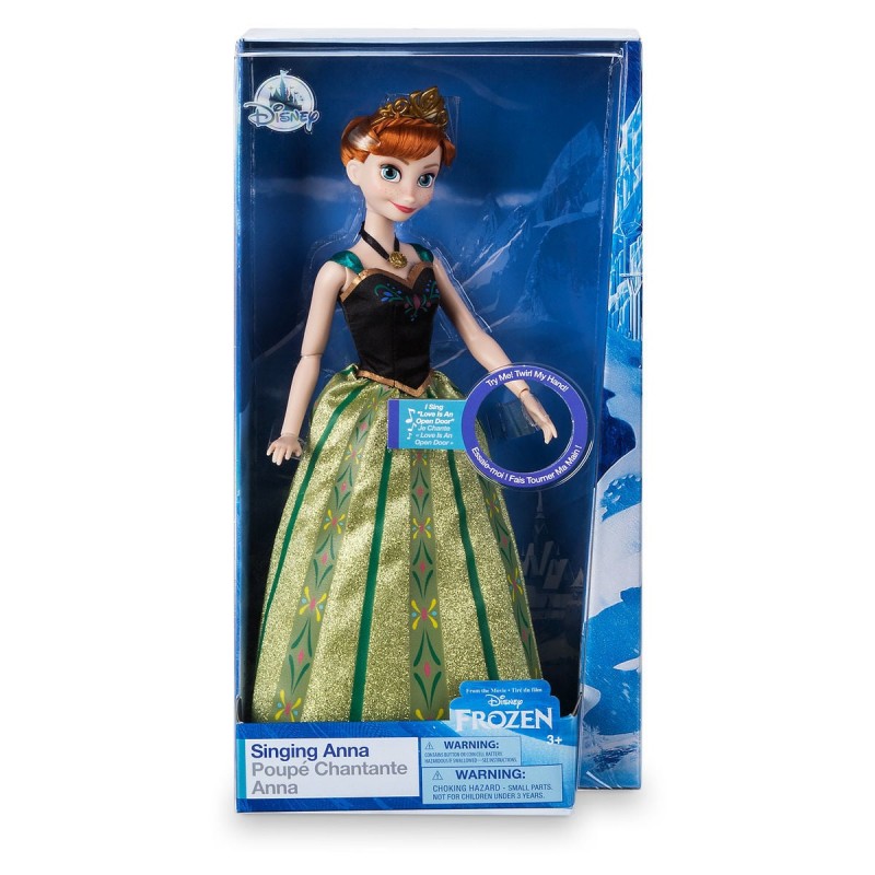 disney frozen anna doll and accessory set