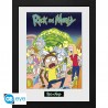 Rick & Morty Framed poster "Compilation" (30x40)