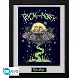 Rick & Morty - Framed print "Ship" (30x40)