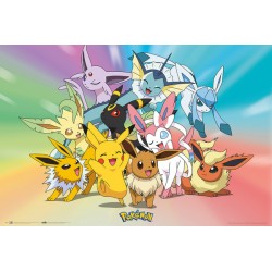 Pokémon Eevee Evolutions Gotta Catch Them All - Maxi Poster (P01)