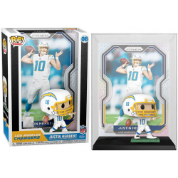 Funko Pop 08 Justin Herbert, Los Angeles Chargers Trading Card