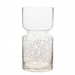 Disney Mickey Mouse Shaped Glass Vase