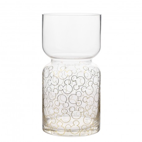 Disney Mickey Mouse Shaped Glass Vase