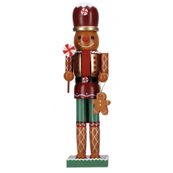 Nutcracker Gingerbread-Man 35cm Wood
