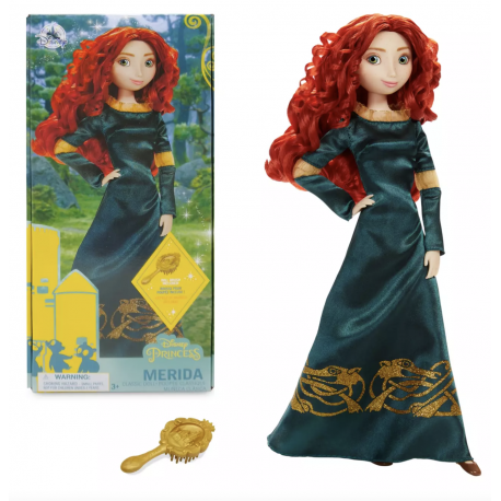 Disney Merida Classic Doll (New Packaging), Brave