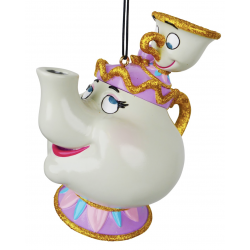 Disney Mrs. Potts & Chip Hanging Ornament, Beauty & The Beast