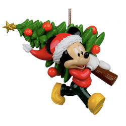 Disney Mickey Mouse Carrying Tree Hanging Ornament