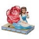 Disney Traditions - Belle with Clear Resin Rose