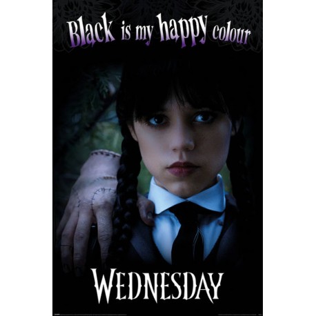 Wednesday Happy Colour - Maxi Poster (WD4)