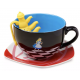 Disney Alice in Wonderland Mug, Saucer, and Tea Infuser Set