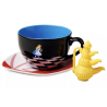 Disney Alice in Wonderland Mug, Saucer, and Tea Infuser Set
