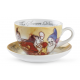 Disney Cappuccino Cup with saucer 7 Dwarfs ML 500, Snow White and the Seven Dwarfs