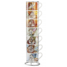 Disney Espresso Cups Seven Dwarfs Set 7 Pcs + Metal Rack, Snow White and the Seven Dwarfs