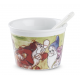 Disney Set 4 Mixed Ice Cream Cups With Spoon 7 Dwarfs ML 250, Snow White and the Seven Dwarfs