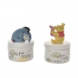 Disney Magical Beginnings - Winnie & Piglet Tooth & Curl Pots