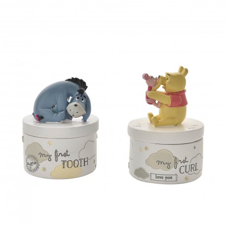 Disney Magical Beginnings - Winnie & Piglet Tooth & Curl Pots