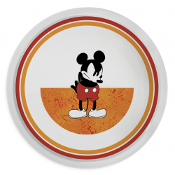 Disney Mickey I Am - Pizza Plate Orange 31cm