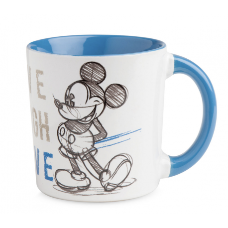 Disney - Mug Mickey Live Laugh Love Blue