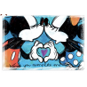 Disney - Set 2 Placemat Mickey & Minnie Blue In Polypropylene