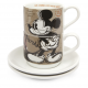 Disney - Set 2 Stackable Espresso Cups Paris With Saucers