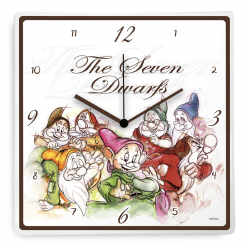 Disney - Clock 7 Dwarfs CM 31X3, Snow White and the Seven Dwarfs