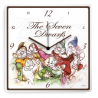 Disney - Clock 7 Dwarfs CM 31X3, Snow White and the Seven Dwarfs