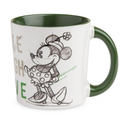 Disney - Mug Minnie Live Laugh Love Green