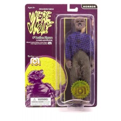 Mego Horror Action Figure Werewolf (Flocked) 20 cm