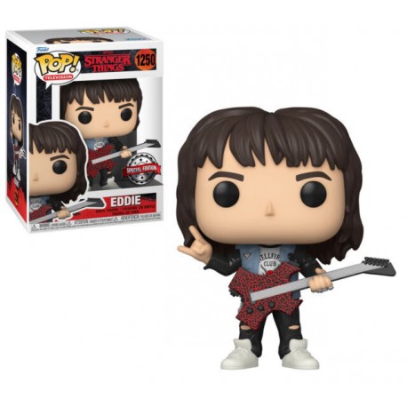 Funko Pop 1250 Eddie (Rocking), Stranger Things (Exclusive)