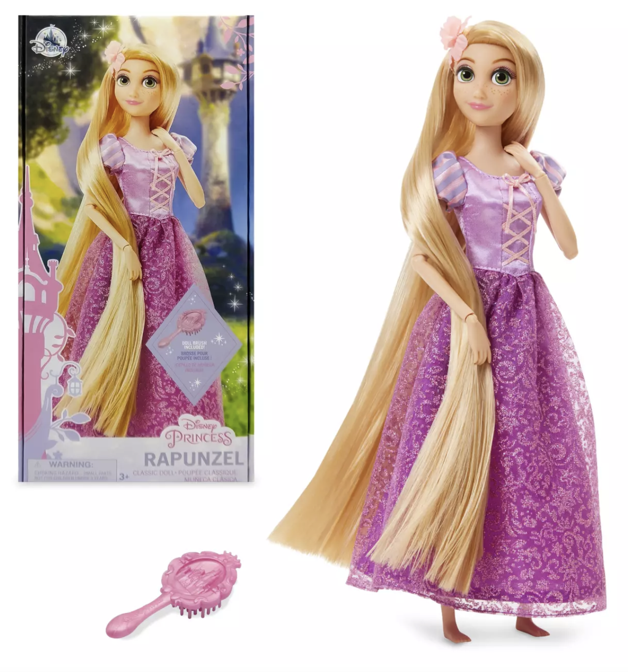 A big sales rapunzel doll