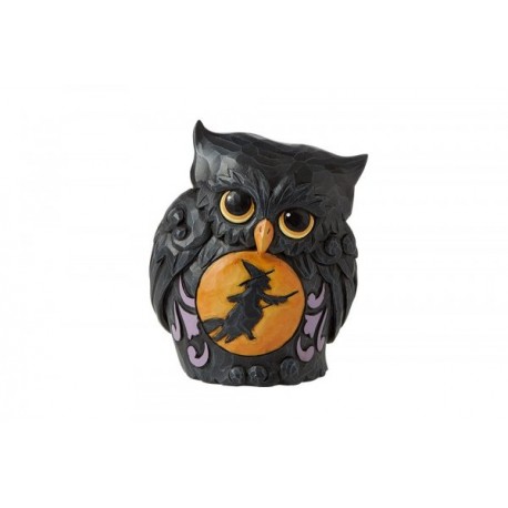 Jim Shore - Halloween Owl Mini Figurine