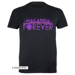 Black Panther: Wakanda Forever Funky Logo Unisex T-Shirt