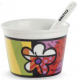 Romero Britto - Ice Cream Bowl Flower with Spoon 9cm