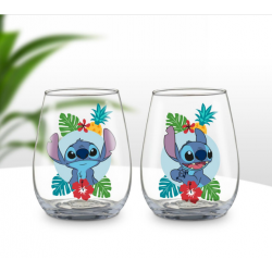Disney Stitch Set of 2 Glasses, Lilo & Stitch