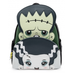 Universal Monsters Frankenstein And Bride Cosplay Mini Backpack