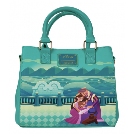 Disney Tangled Princess Castle Cross Body Bag