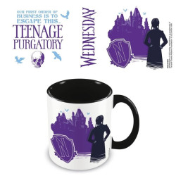 Wednesday Teenage Purgatory - Coloured Mug
