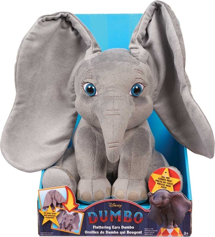 rechtbank Onbekwaamheid pijpleiding Disney Dumbo Live Action Flopping Ear Feature Knuffel - Wondertoys.nl