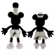 Disney Mickey and Minnie Steamboat Willie Disney100 Decades Plush Set