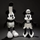 Disney Mickey and Minnie Steamboat Willie Disney100 Decades Plush Set