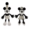 Disney Mickey and Minnie Steamboat Willie Disney100 Decades Plush Set