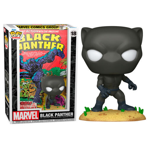 Funko Pop 18 Black Panther Comic Cover - Wondertoys.nl