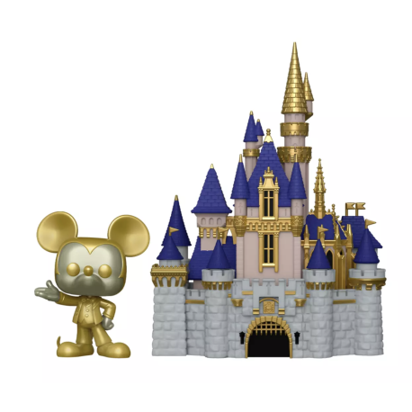Funko Pop 26 Cinderella Castle with Mickey Mouse (Golden Special Edition)