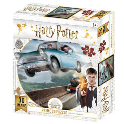 Harry Potter's Ford Anglia 500pc Lenticular Puzzle