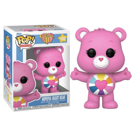 Funko Pop 1204 Hopeful Heart Bear, Care Bears 40th Anniversary