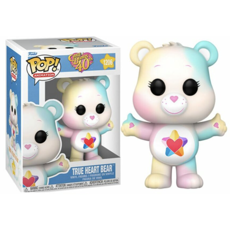 Funko Pop 1206 True Heart Bear, Care Bears 40th Anniversary