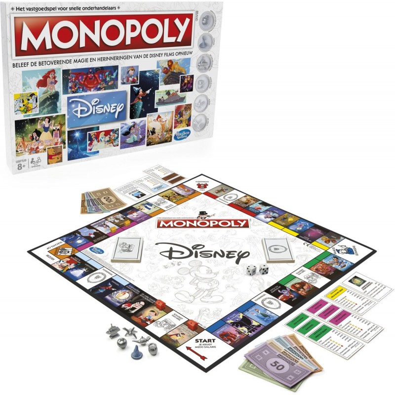 Disney Monopoly (Nederlandse Editie) Wondertoys.nl