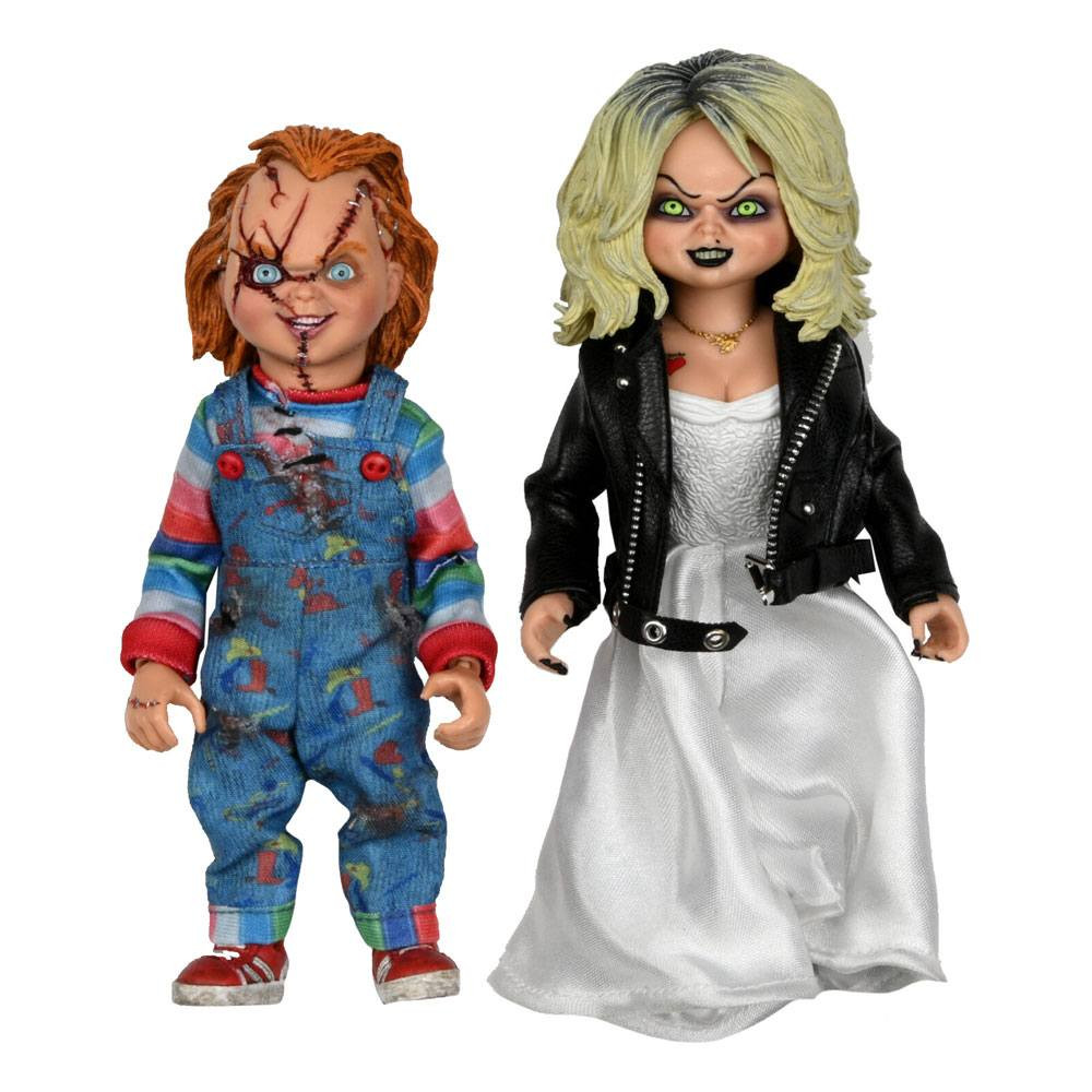 NECA Bride of Chucky Clothed Action Figure 2-Pack Chucky & Tiffany